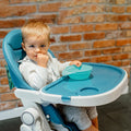 Chaise Haute Bébé 3-en-1 Pliante Pour Table - Cora