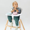 Chaise Haute Bébé Évolutive 2-en-1 - Koen